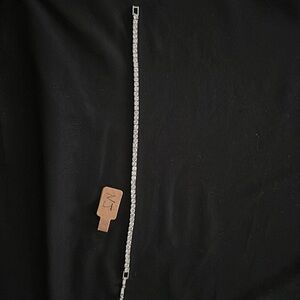 NWT Cubic Zirconia Silver Tennis Bracelet